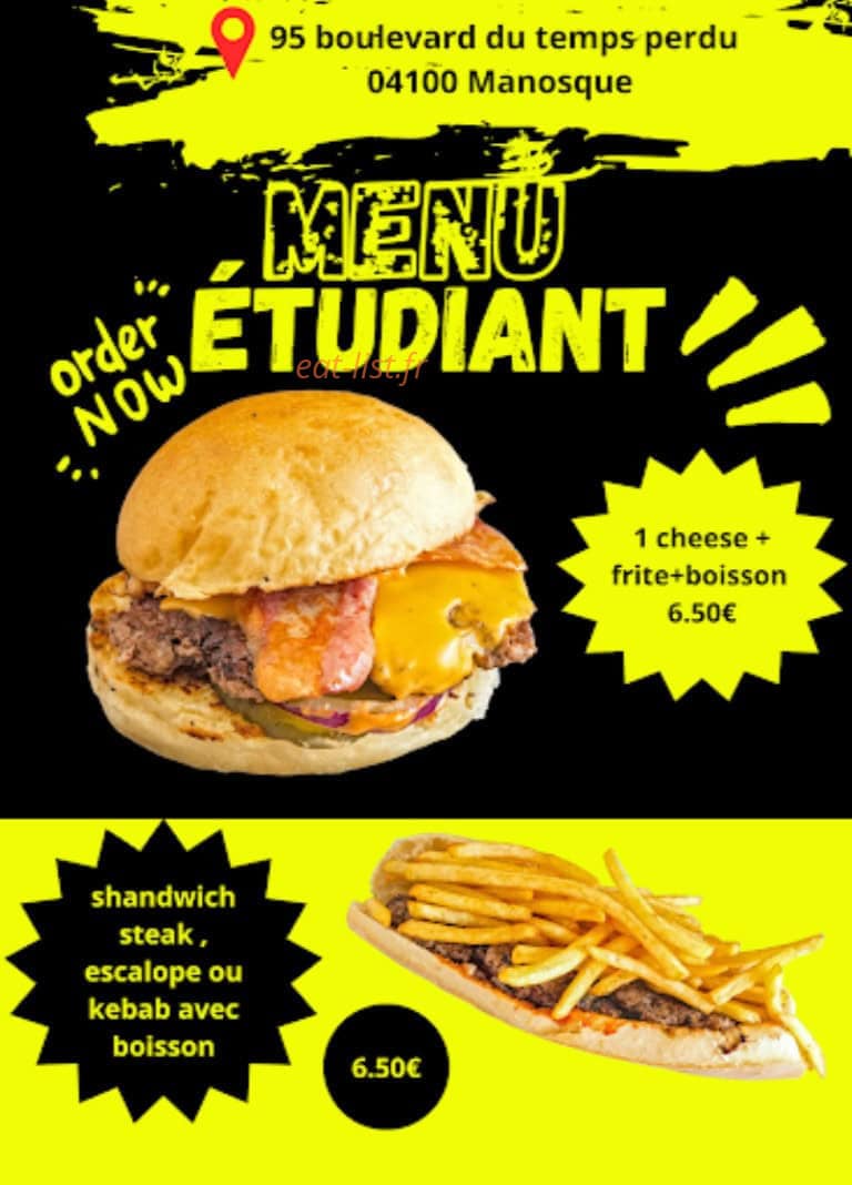 BK Food — carte page 5