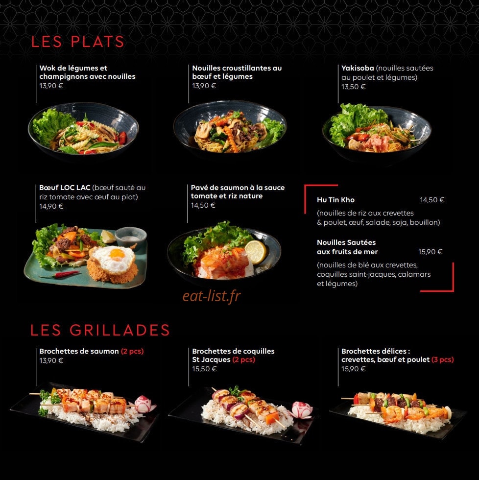 Delice d'Asie — carte page 4