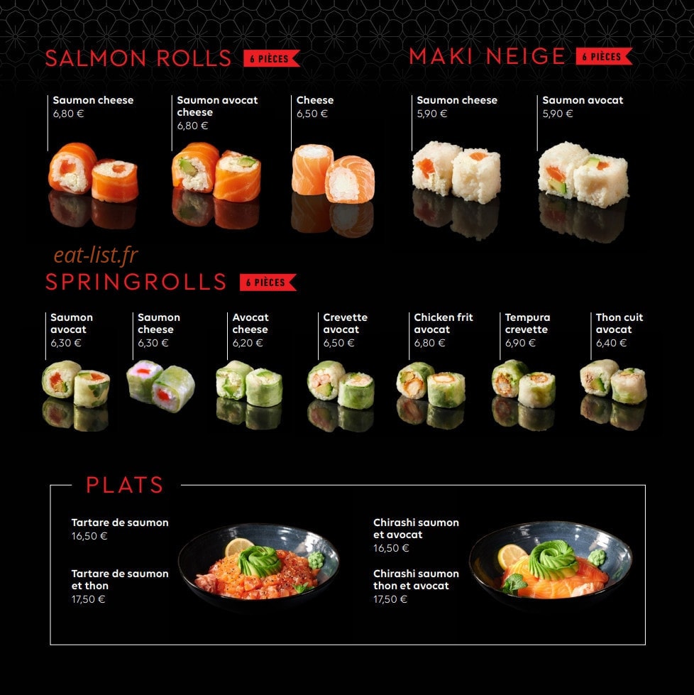 Delice d'Asie — carte page 8