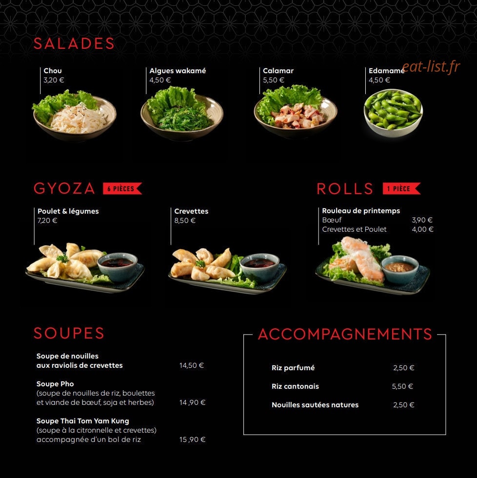 Delice d'Asie — carte page 2