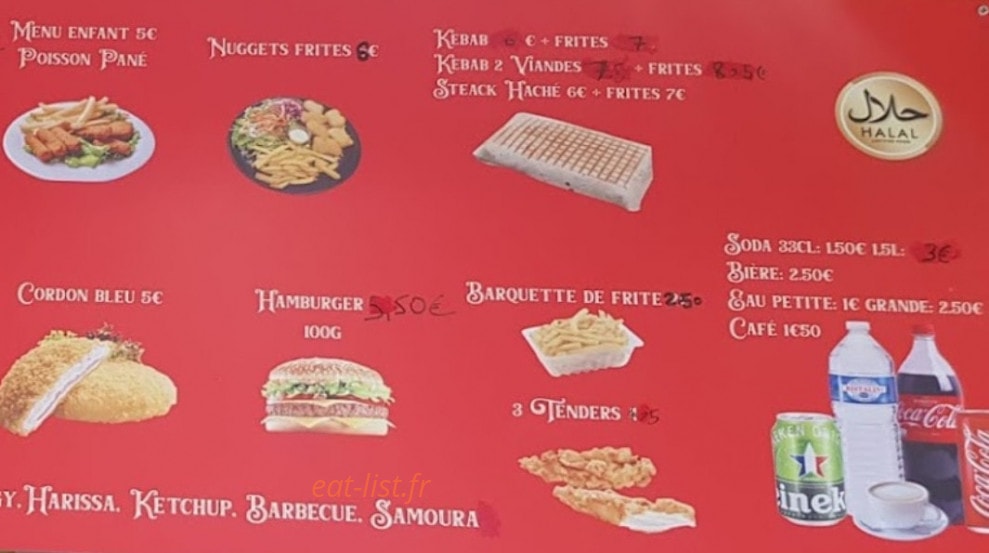 Délice kebab İstanbul — carte page 2