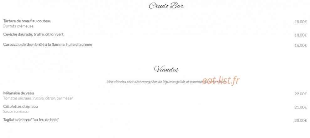 Il Gusto — carte page 3