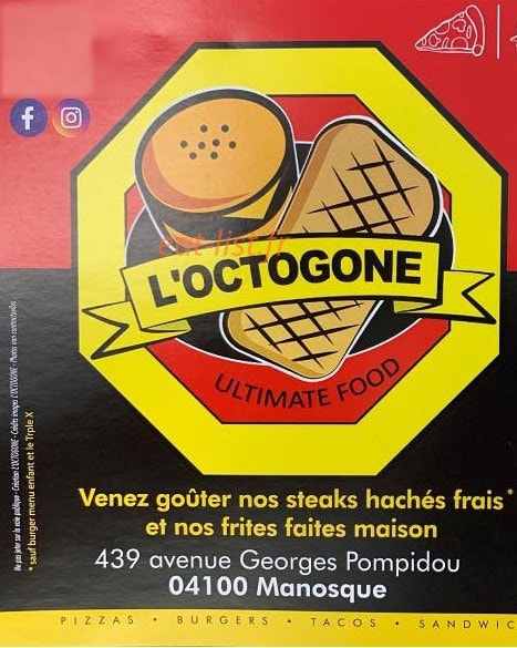 L' Octogone — carte page 1