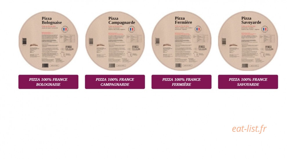 La Pizza De Manosque — carte page 2