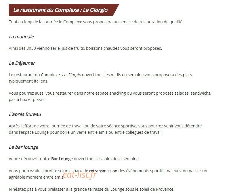 Le Complexe — carte page 4