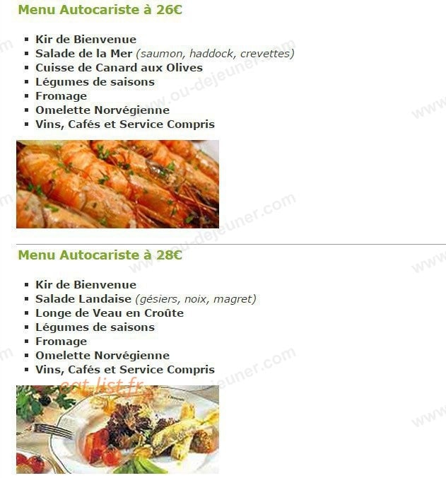 Le Provence — carte page 3