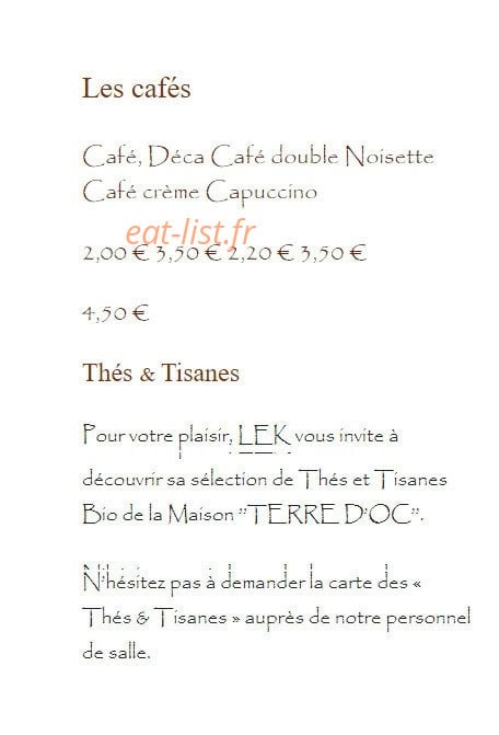 Lek — carte page 6