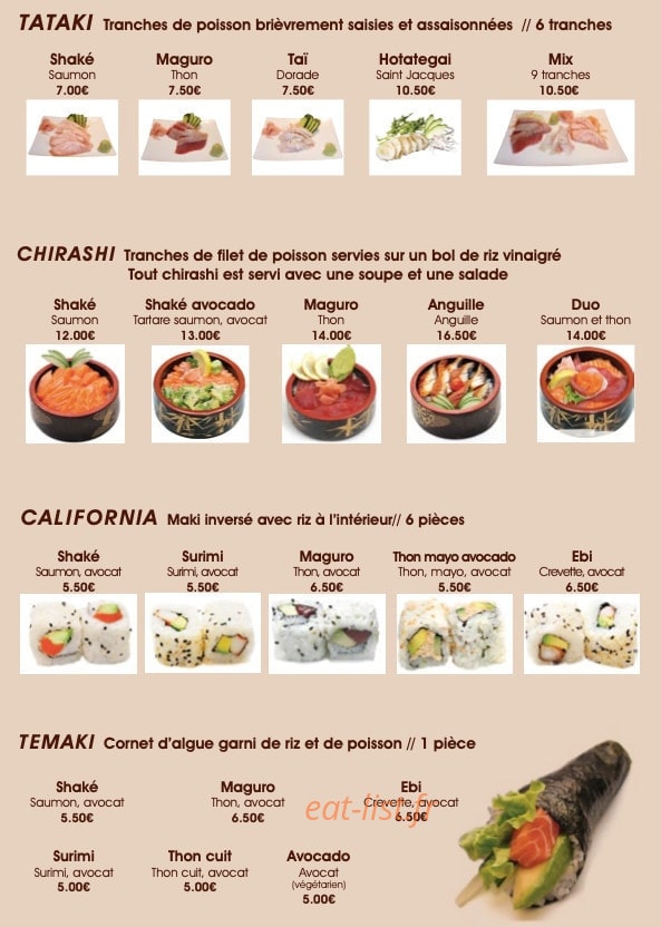 Sakura — carte page 2
