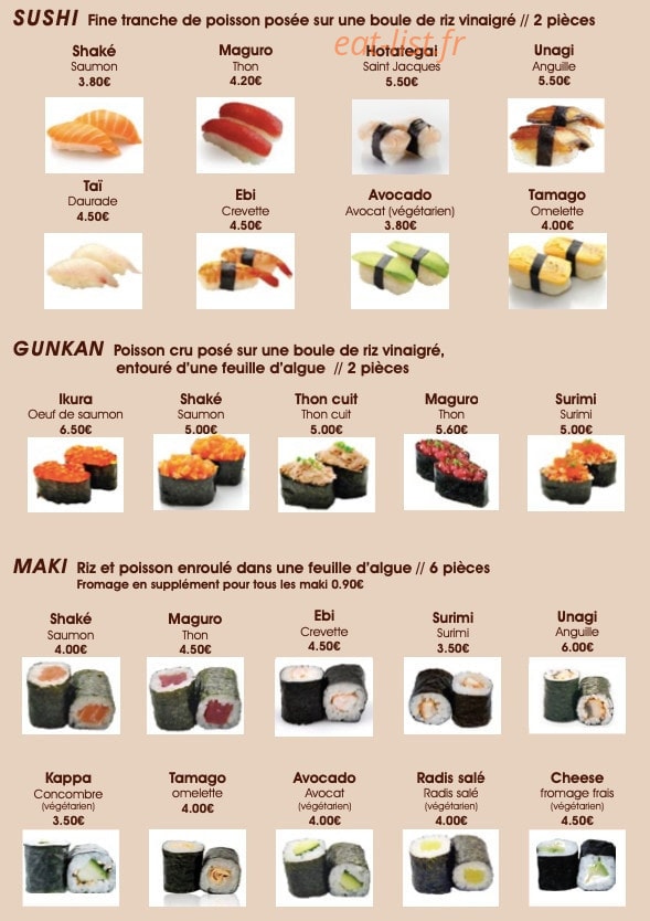 Sakura — carte page 1