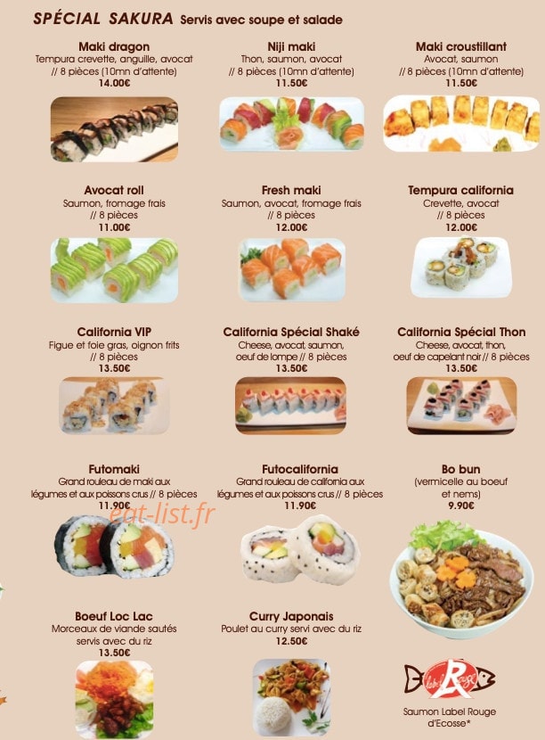Sakura — carte page 5