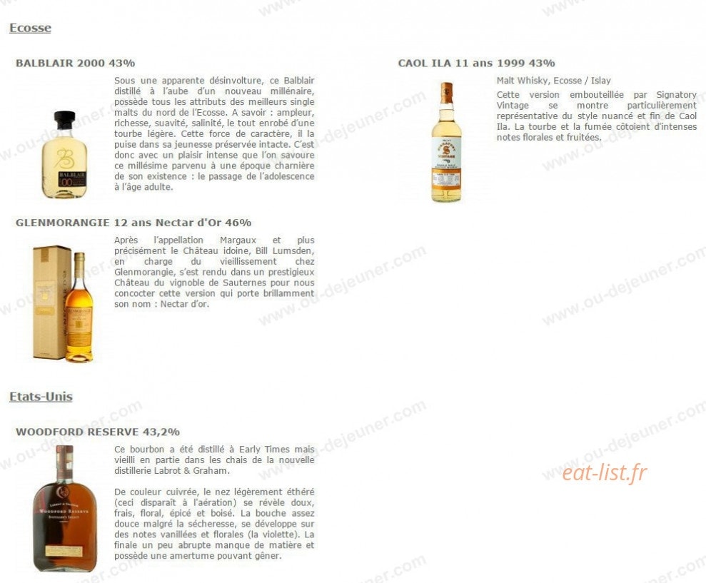 Le Café du Cours — carte page 5