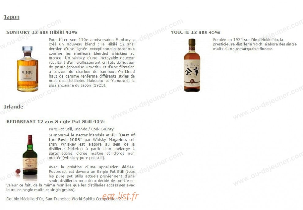 Le Café du Cours — carte page 4
