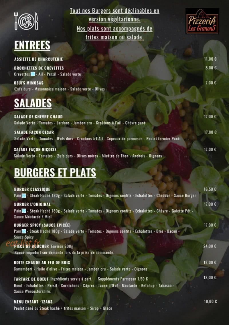 Les Granons — carte page 2