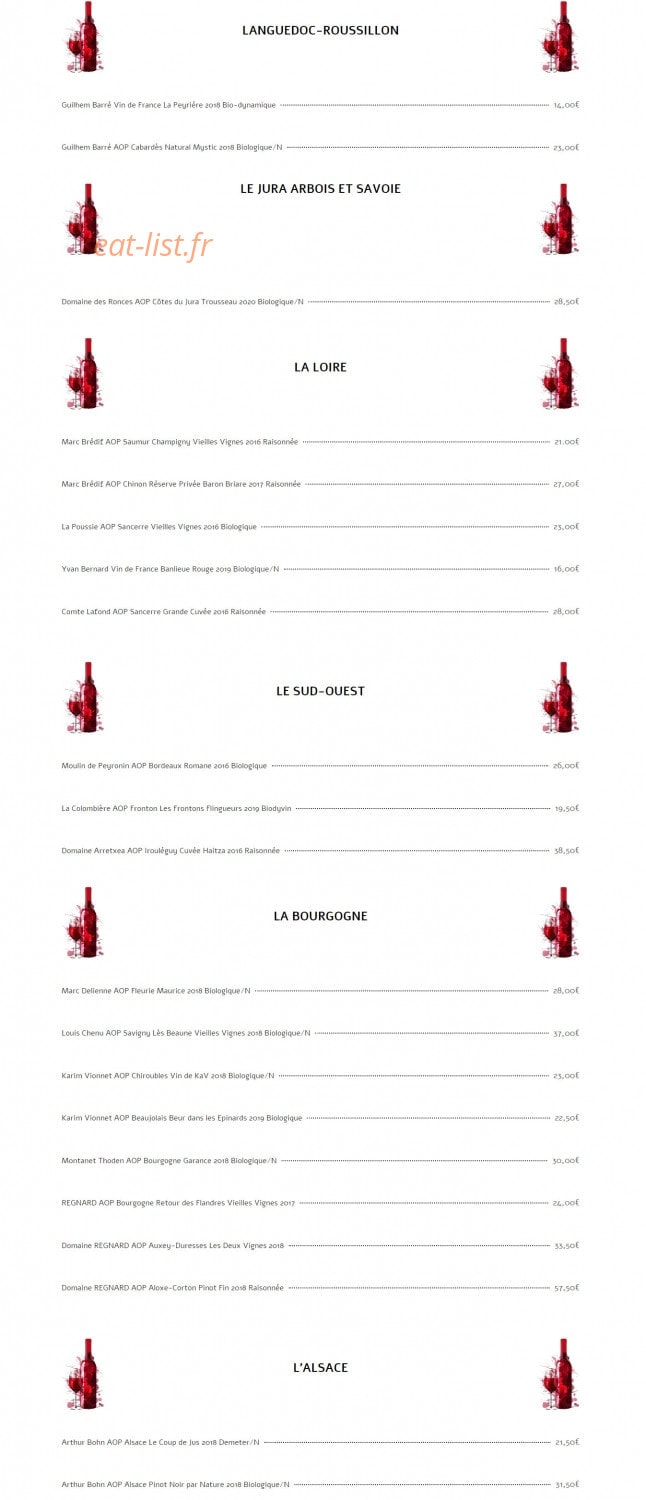 Parle à mon Cru — carte page 3