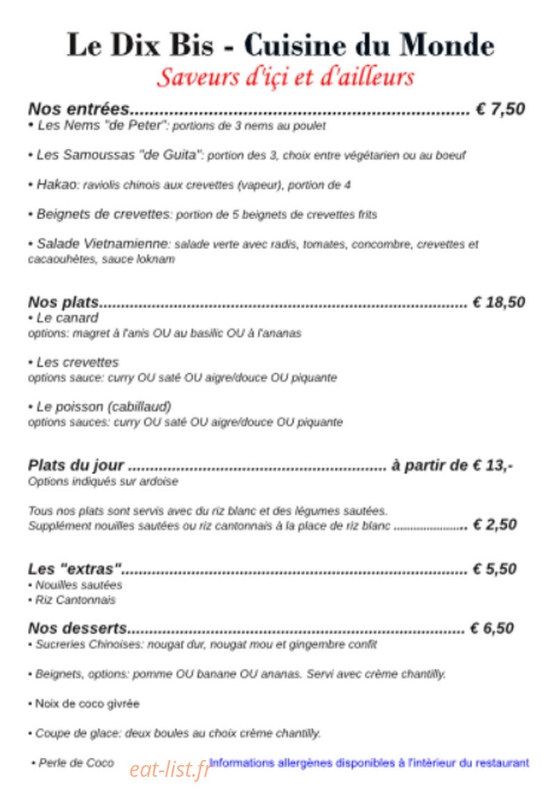 Dix-bis — carte page 1