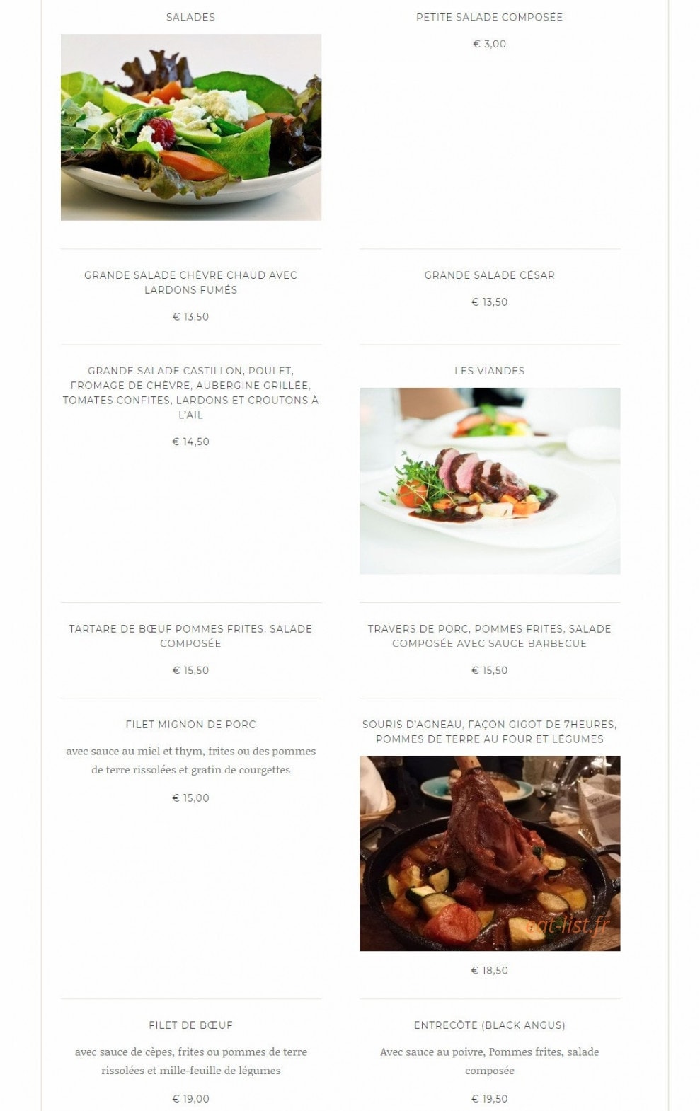 Lac du castillon — carte page 2