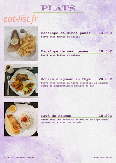Les Lavandes — carte page 2