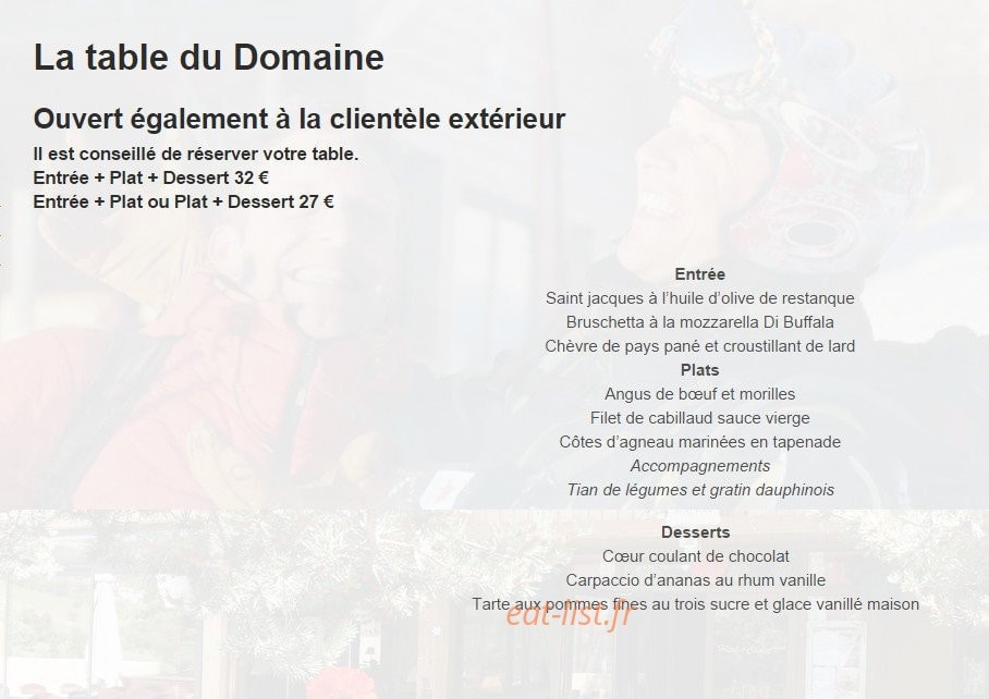Domaine de l'Adoux — carte page 1