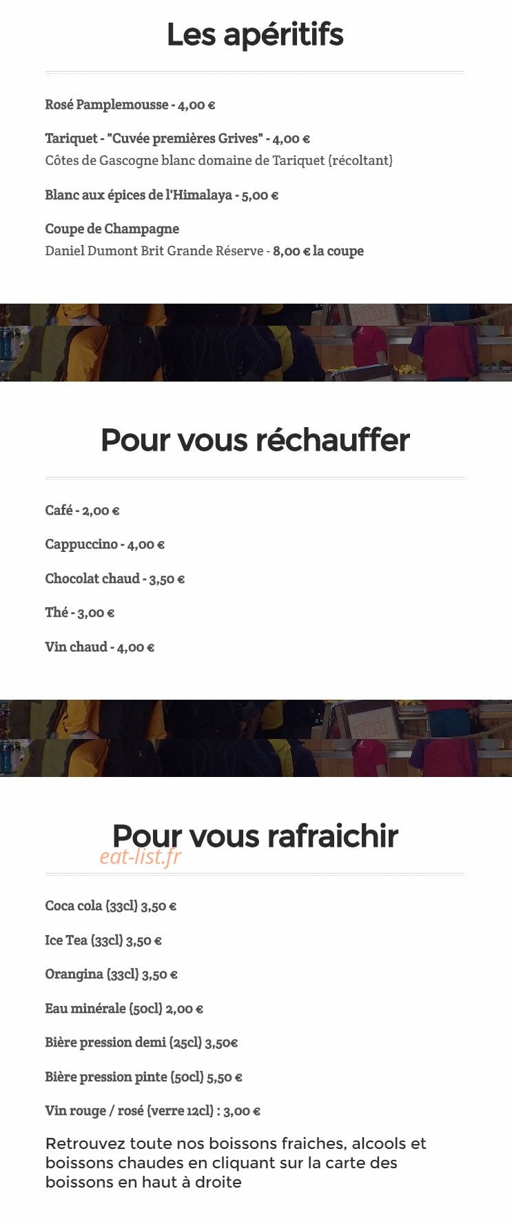 Le Bivouac Serre Chevalier — carte page 7