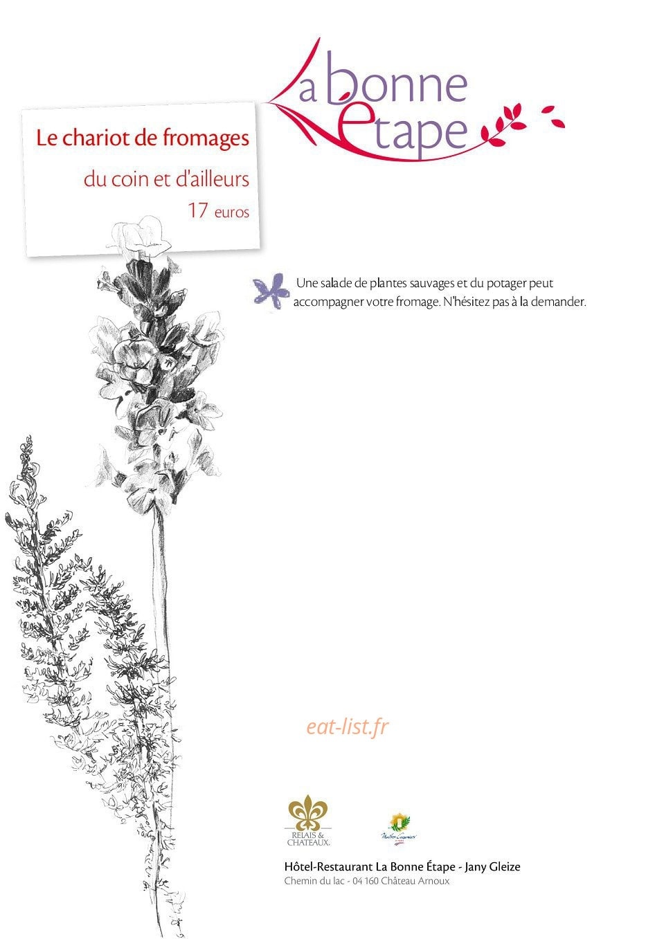 La bonne étape — carte page 6