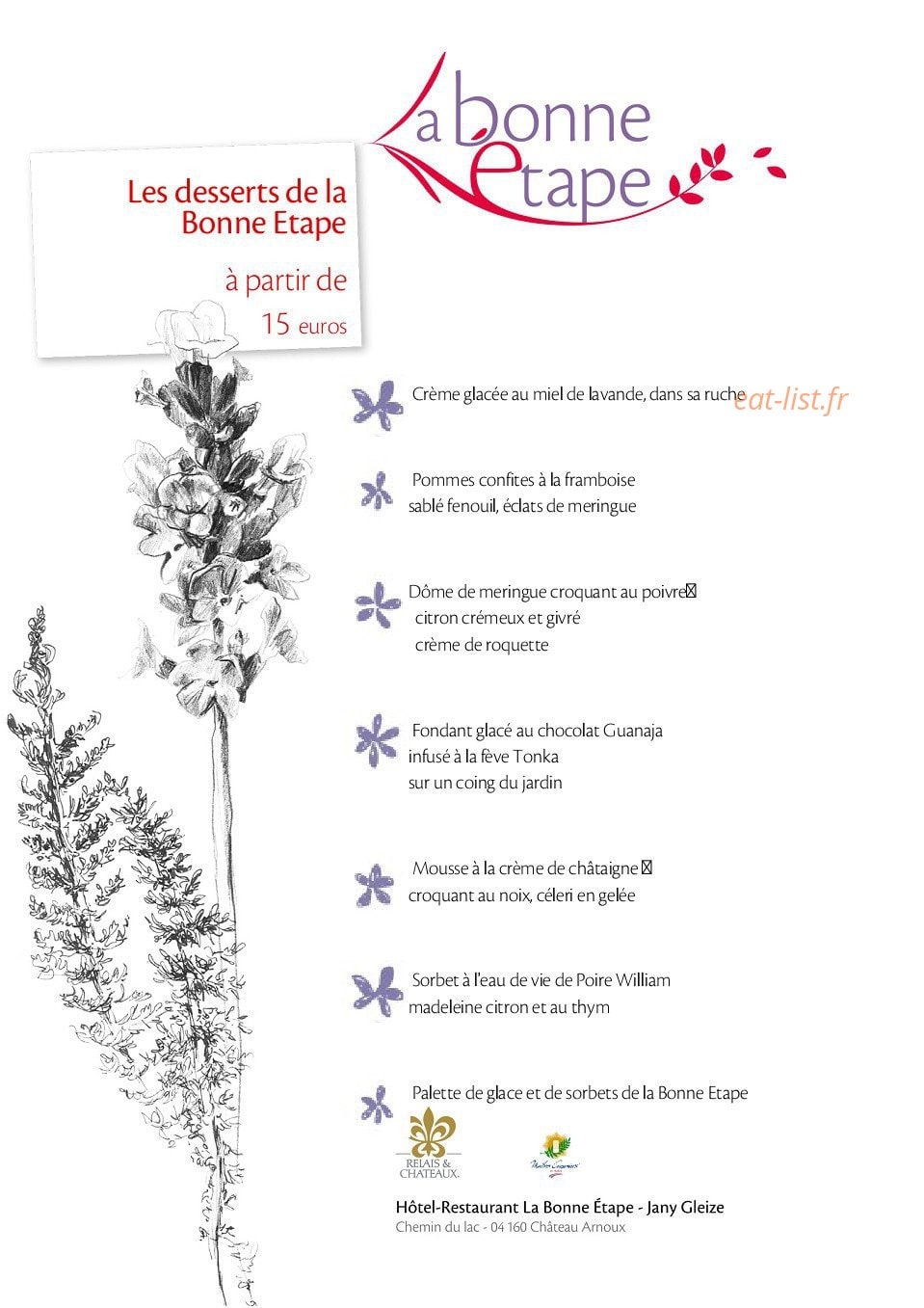 La bonne étape — carte page 7