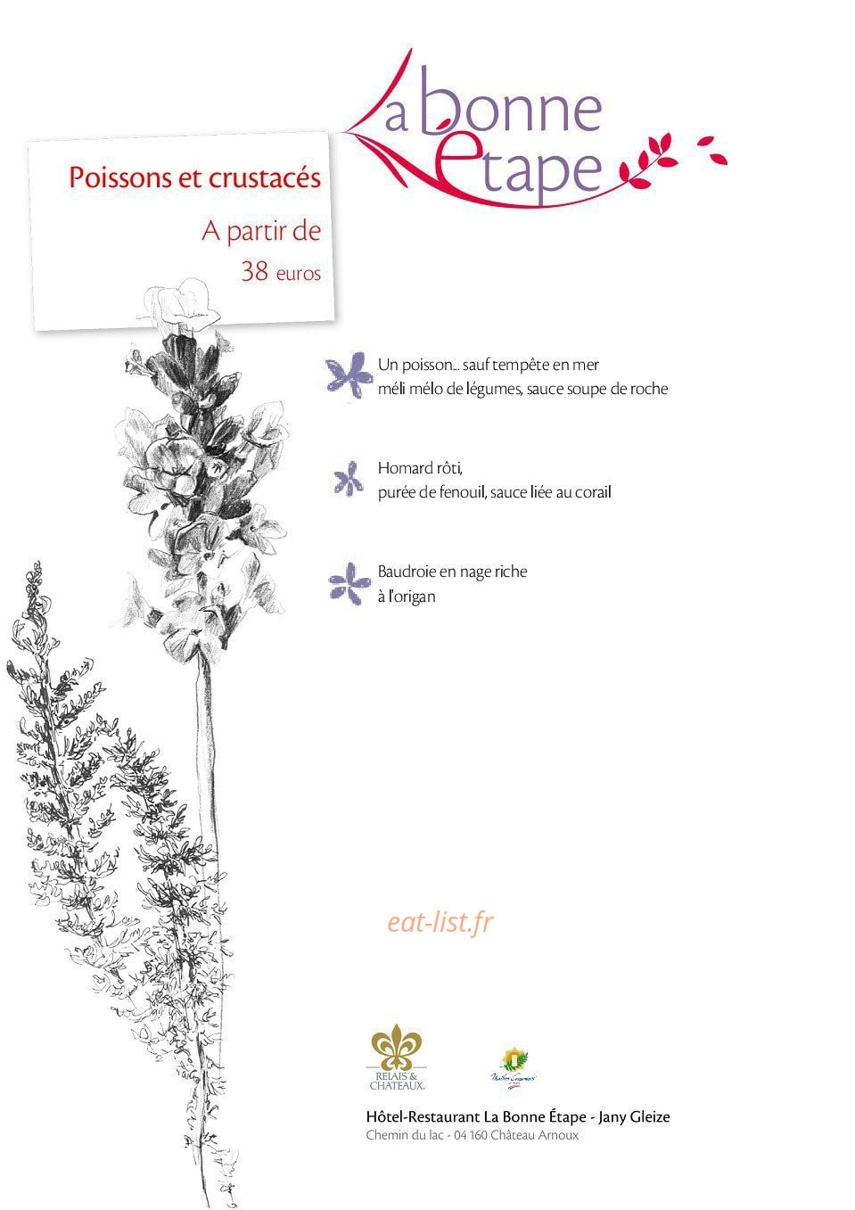 La bonne étape — carte page 4