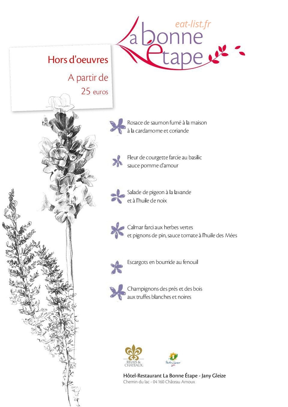 La bonne étape — carte page 3