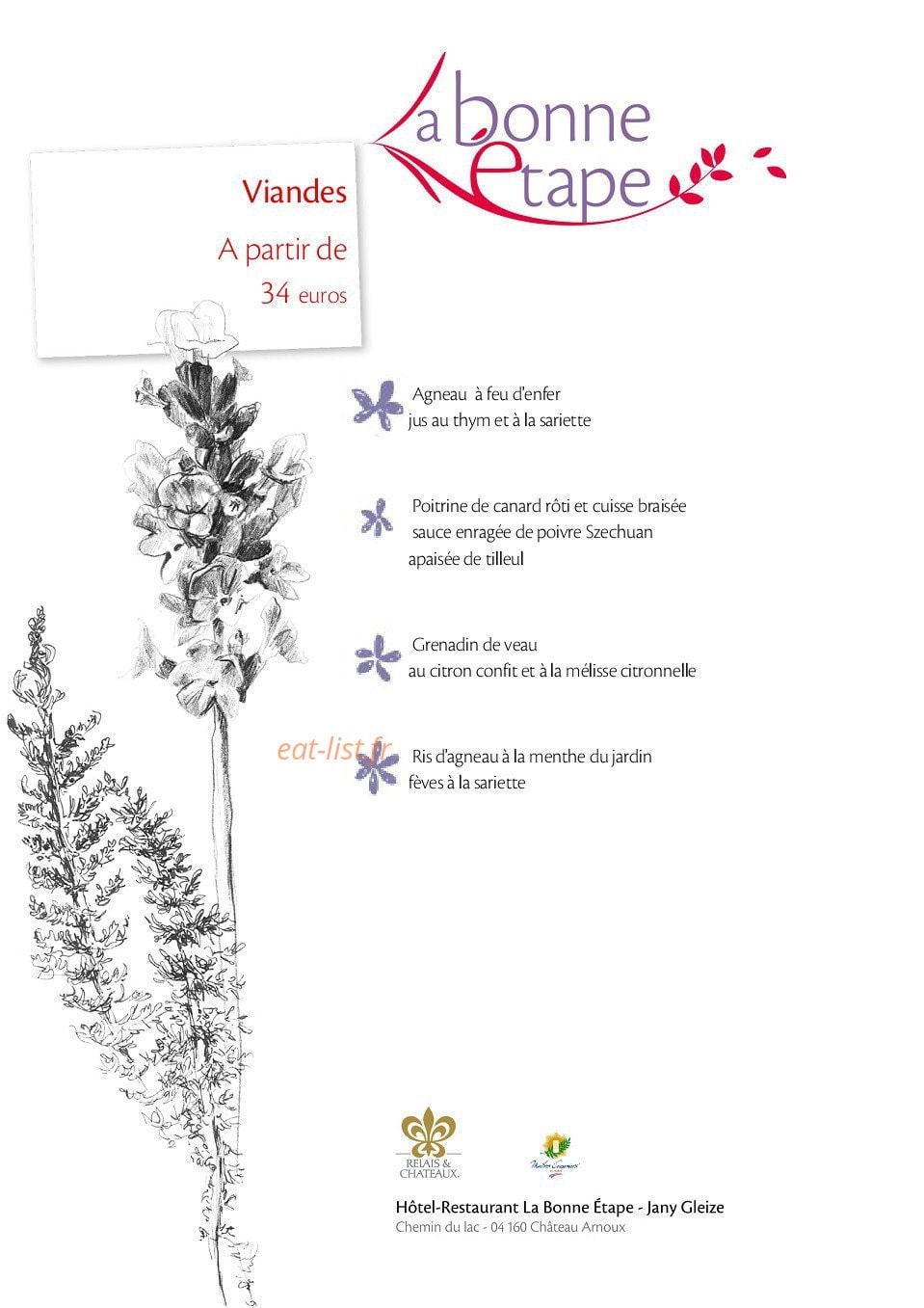 La bonne étape — carte page 5