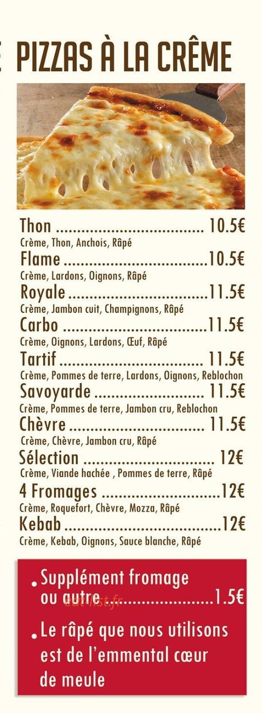 La Pâte à Pat — carte page 2