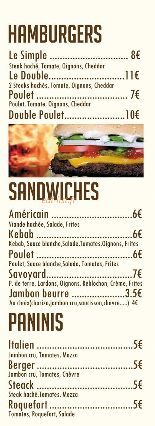 La Pâte à Pat — carte page 3