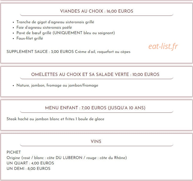 L'entre potes — carte page 2