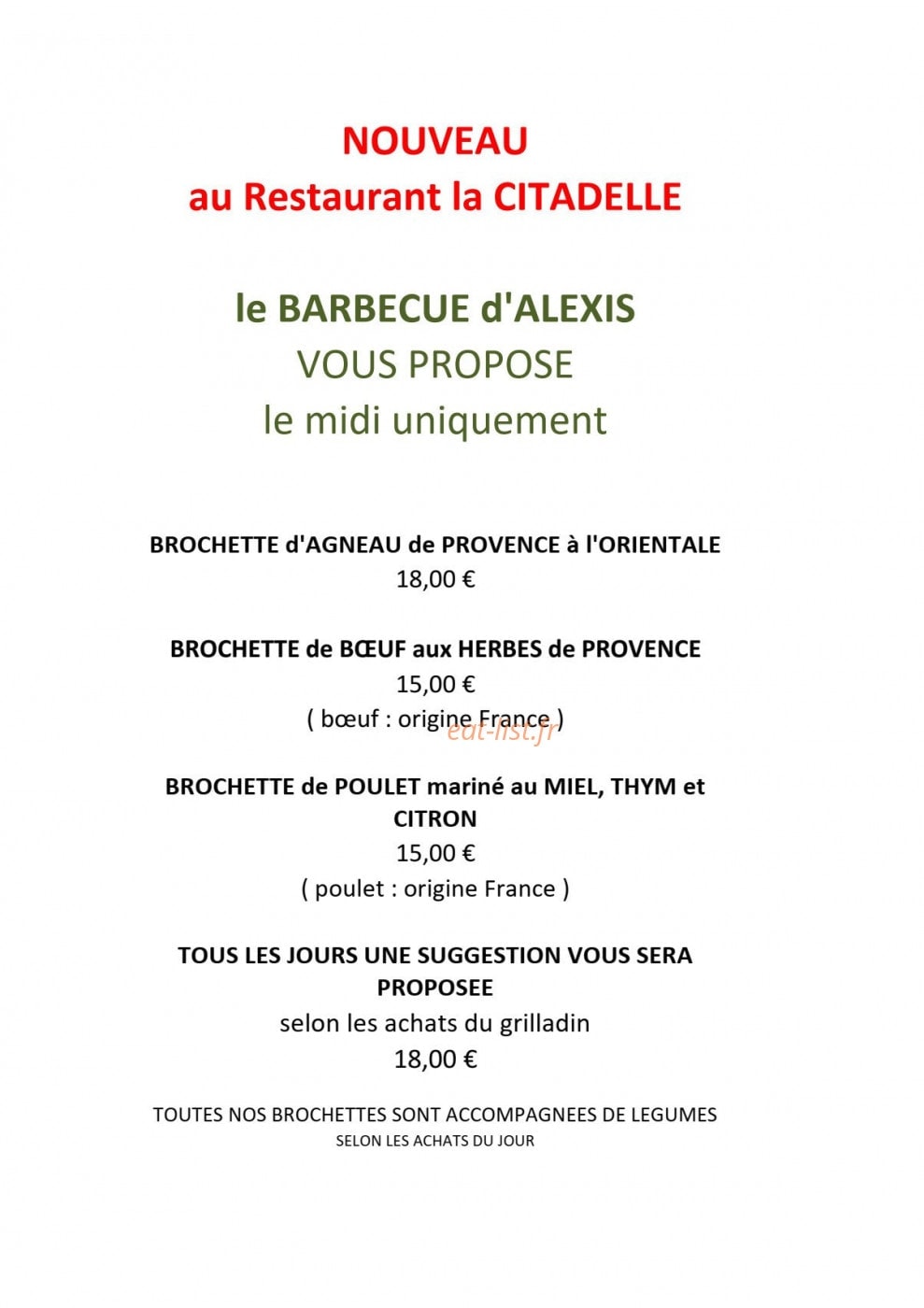 La Nouvelle Citadelle — carte page 5