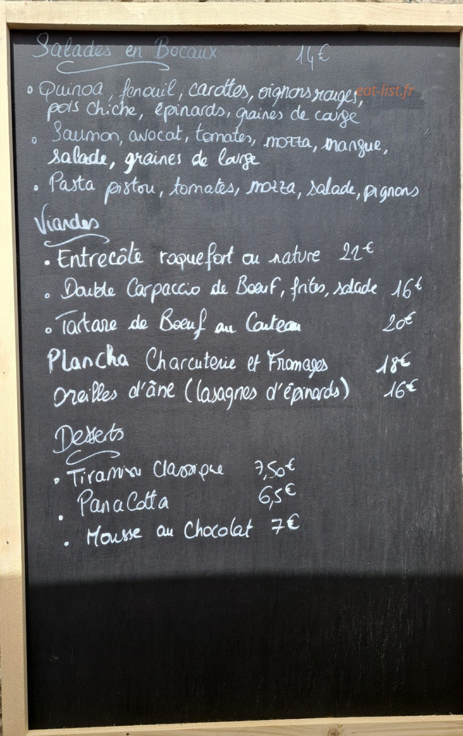 Le Pizzaiollo — carte page 2