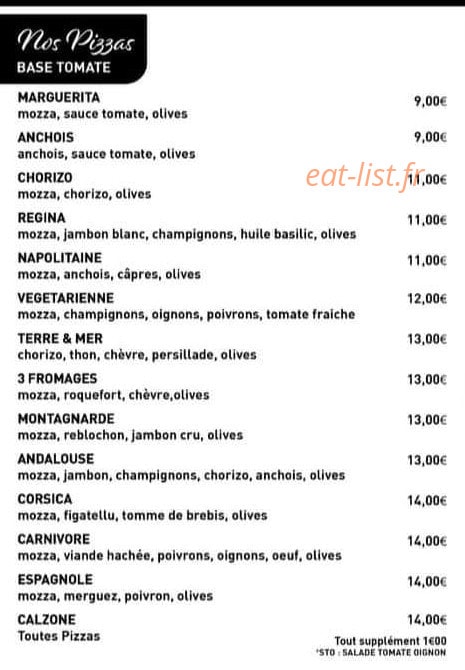 Pizza Nostrà — carte page 2