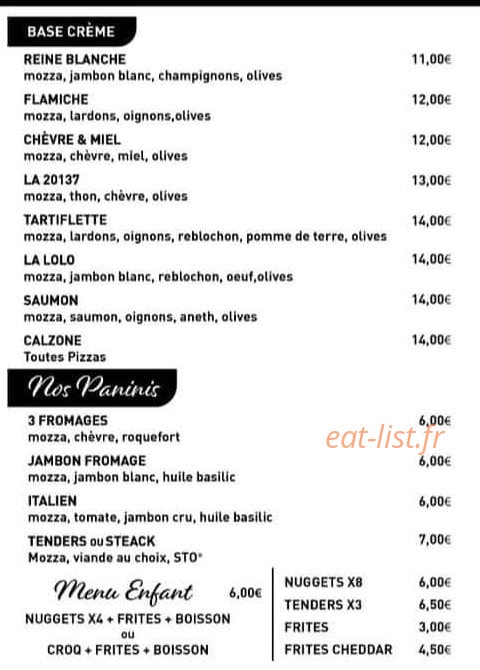 Pizza Nostrà — carte page 3