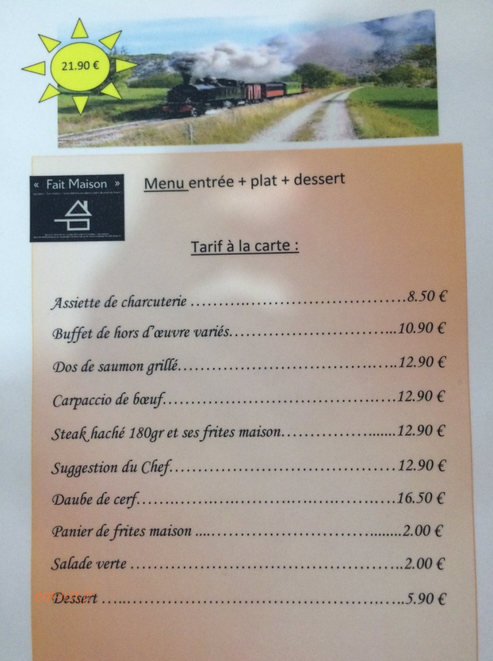 Beauséjour — carte page 1