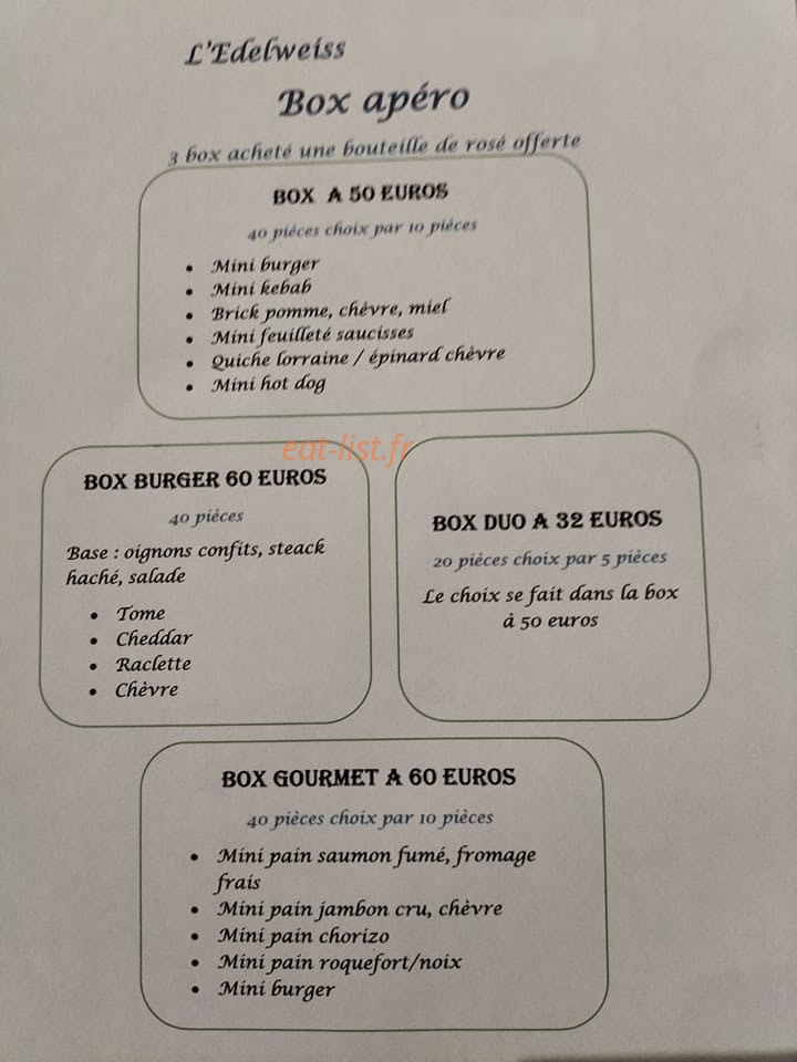 L'edelweiss — carte page 1