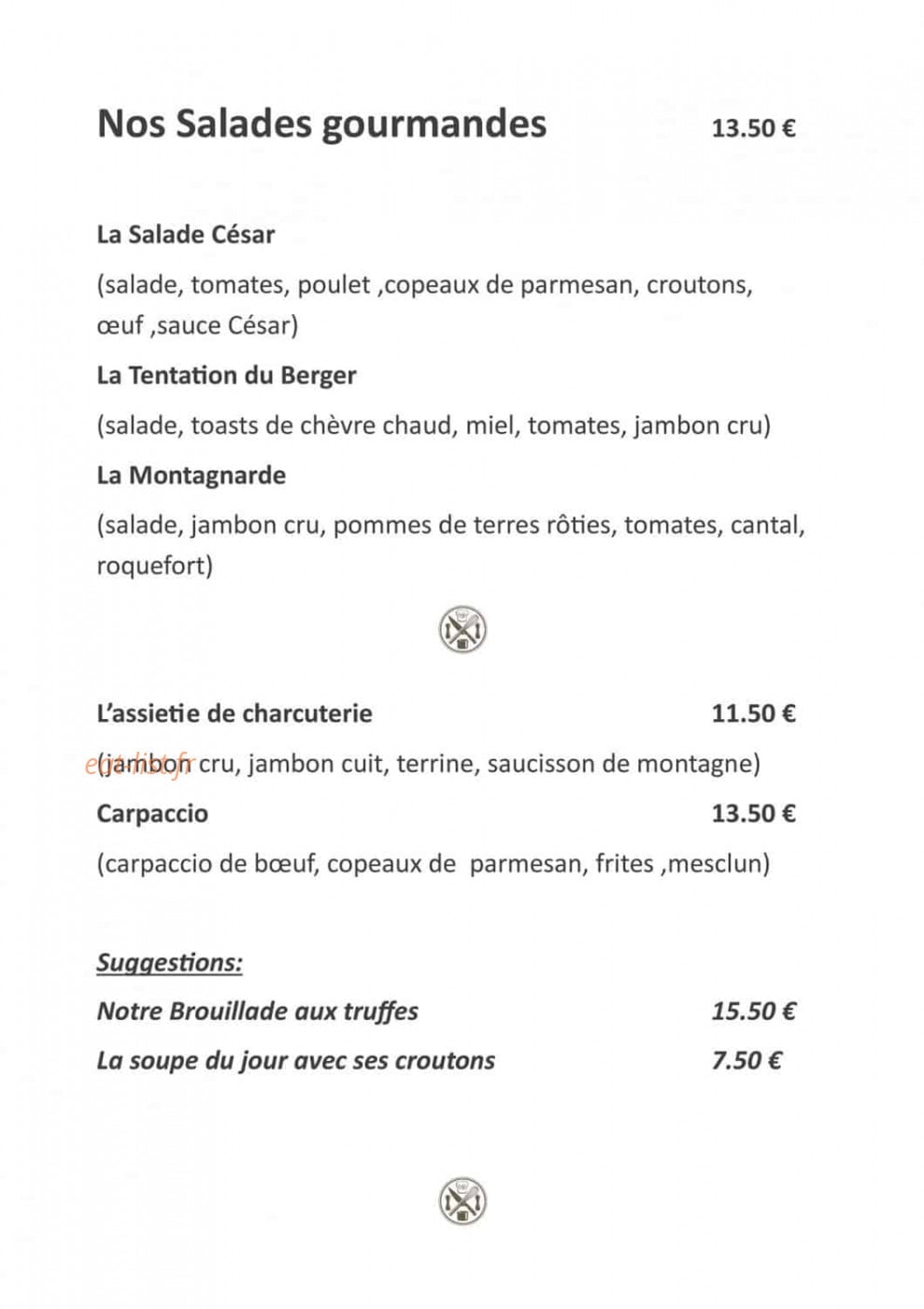 La Côte Allos — carte page 2