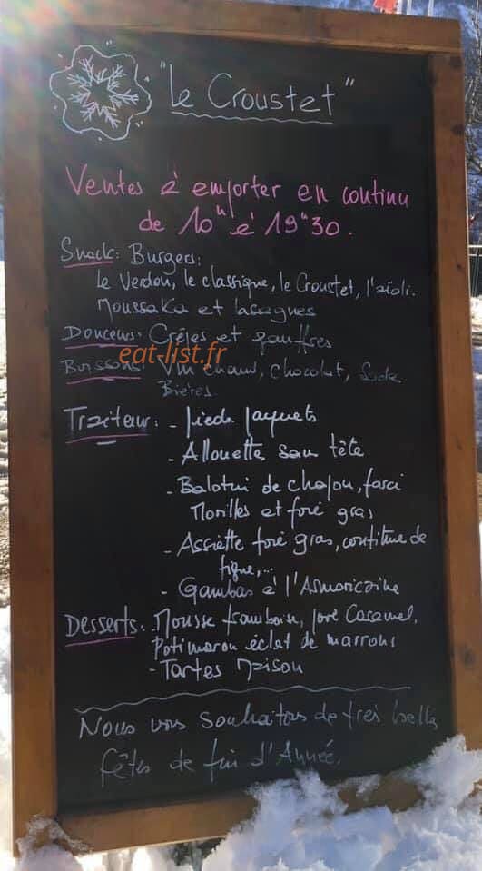 Le Croustet — carte page 1
