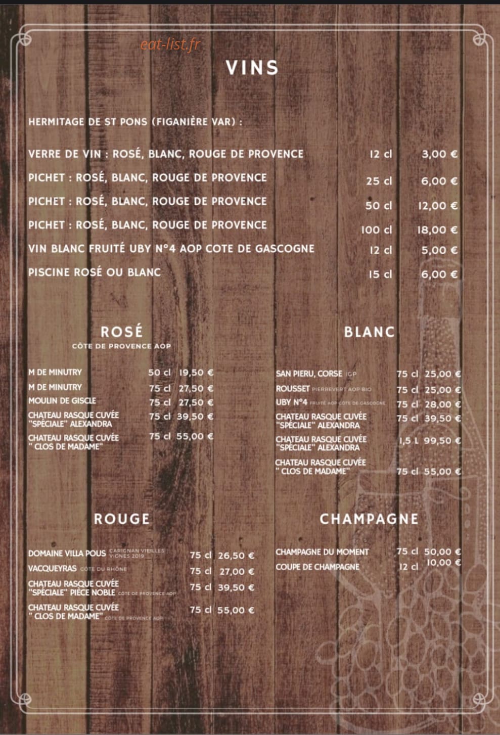 Rest'O Wap — carte page 7