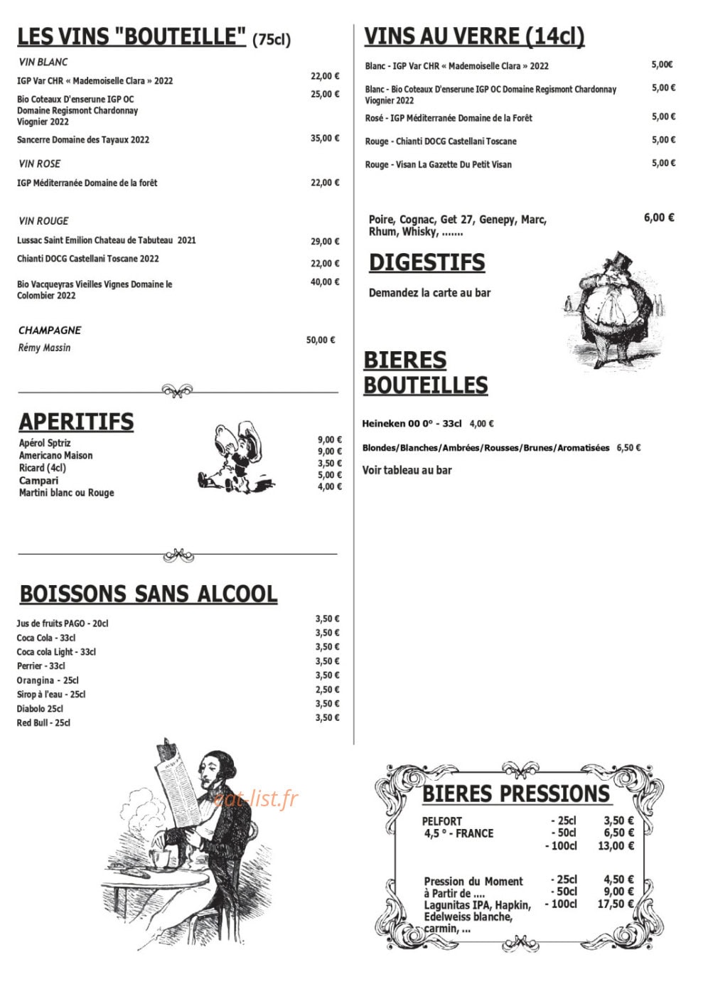 Le Jul’s — carte page 2