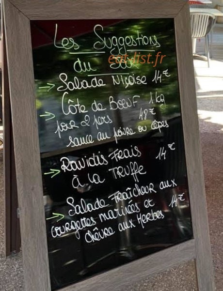 Café Du Commerce — carte page 1