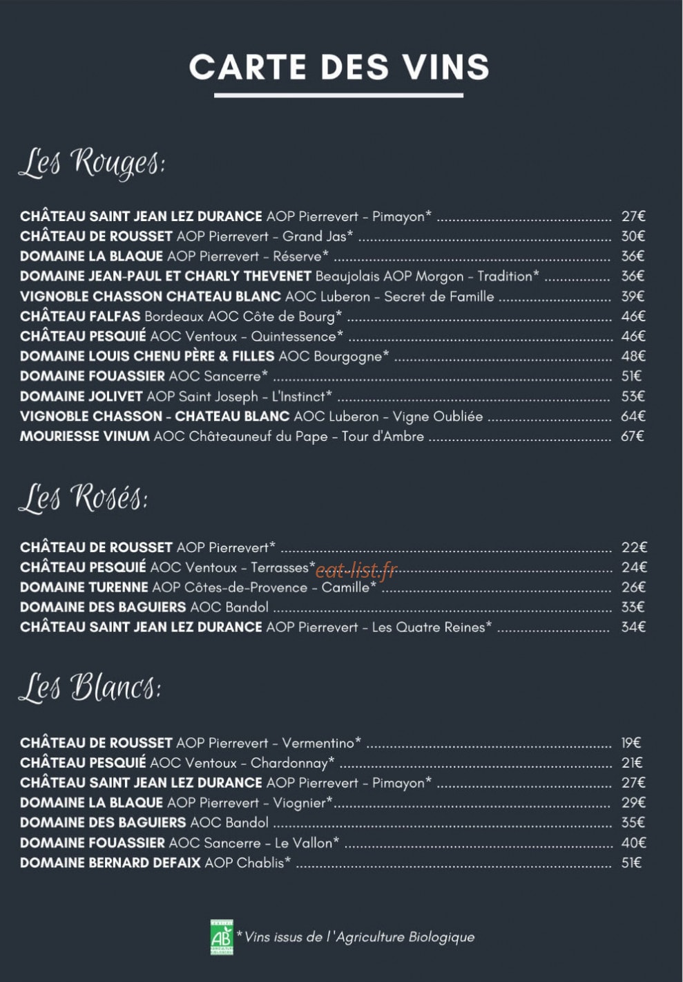 L'Eglefin — carte page 4