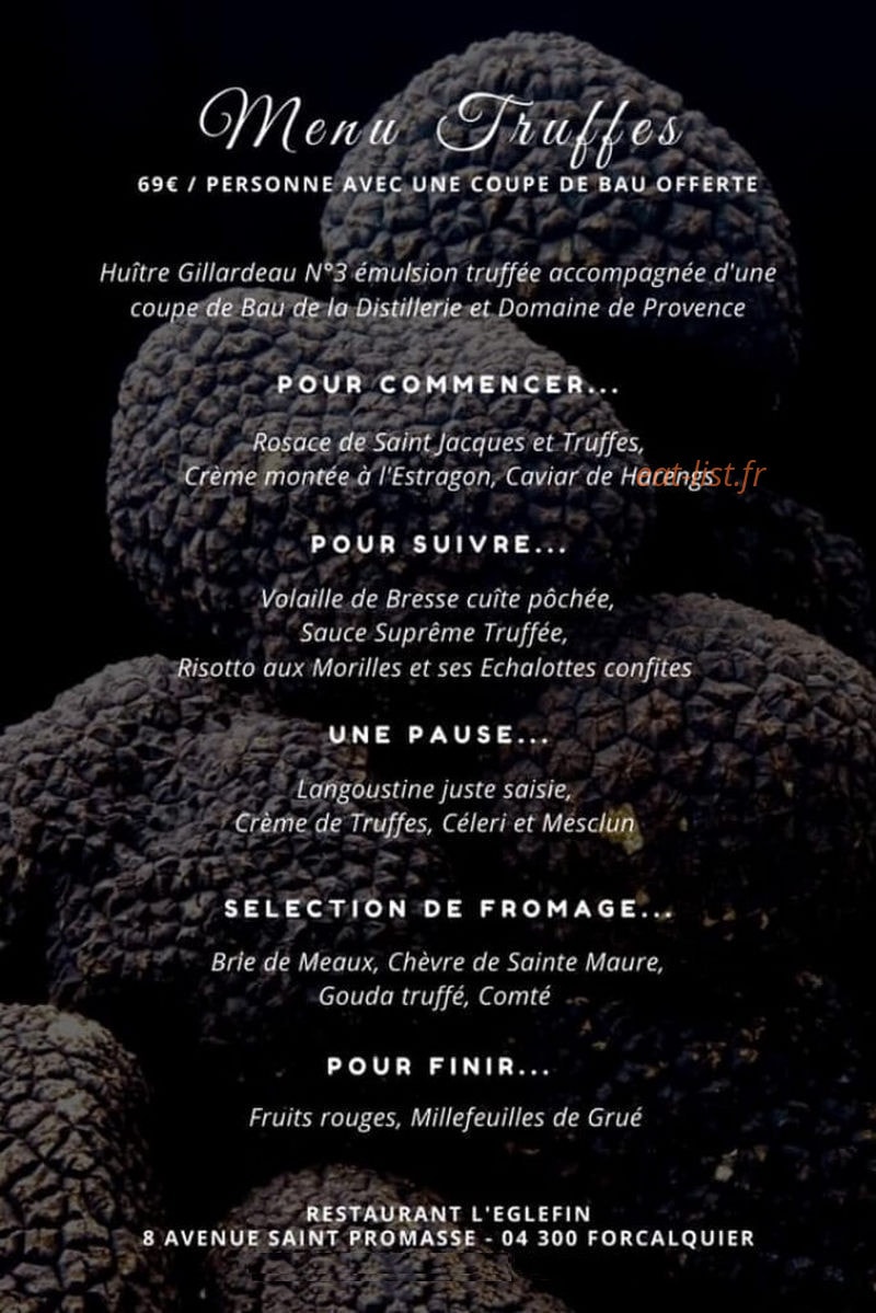 L'Eglefin — carte page 2