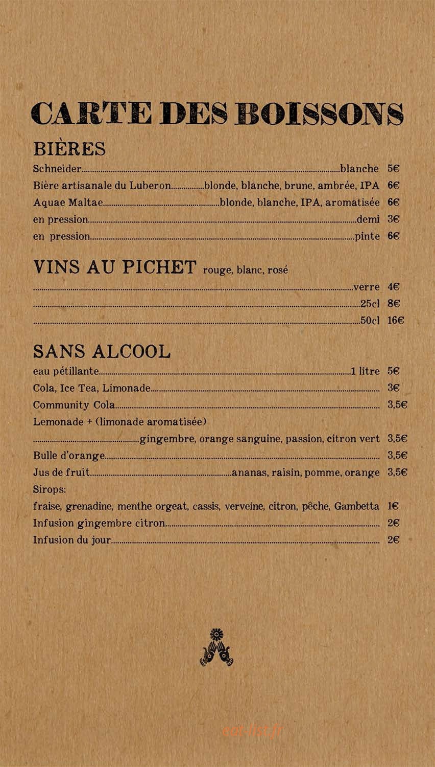 Lo Pichotòme — carte page 5