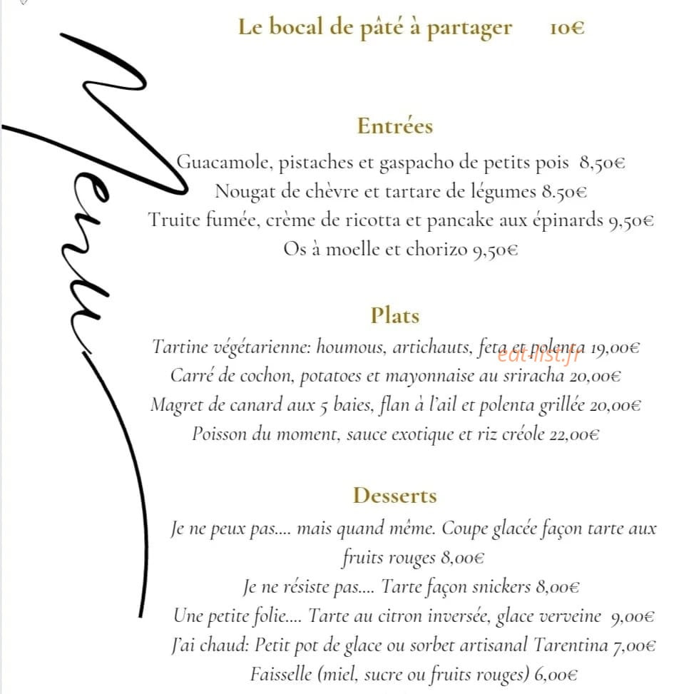 La Reine des Prés — carte page 1