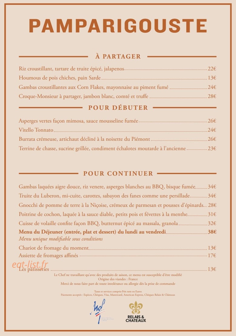 Pamparigouste — carte page 1