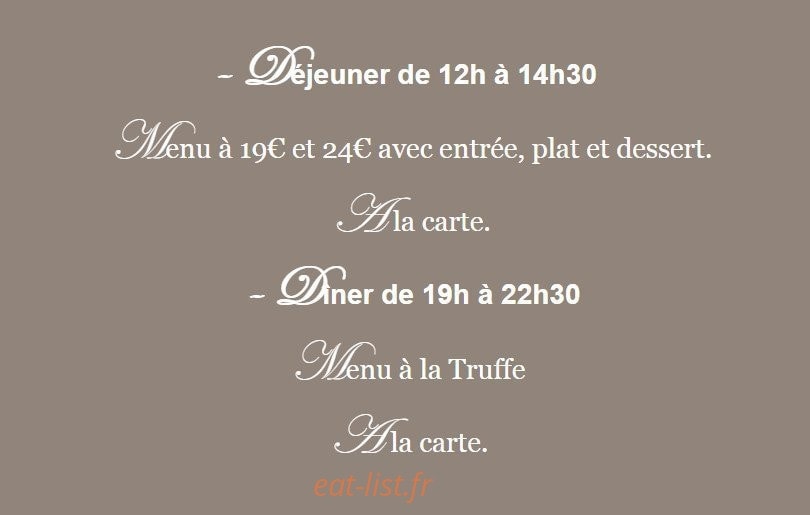 La Bouscatière — carte page 1