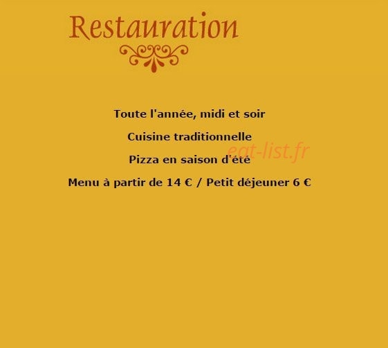 Hôtel Le France — carte page 1