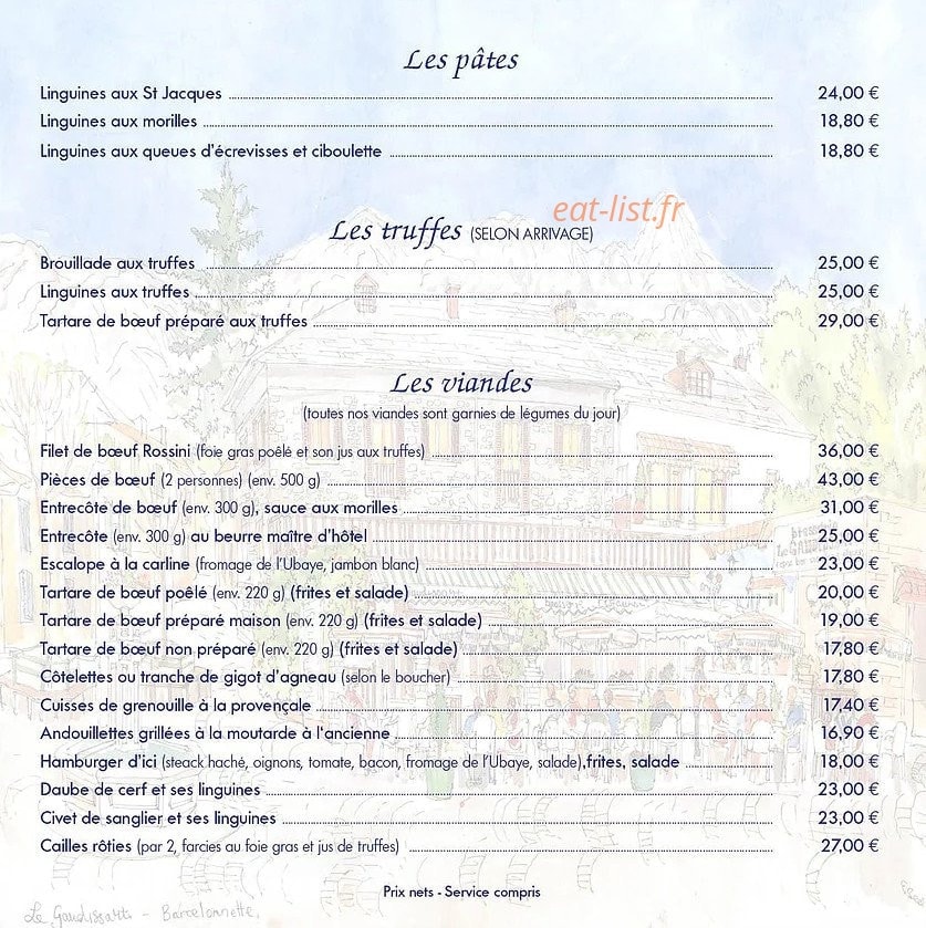 Le Gaudissart — carte page 3